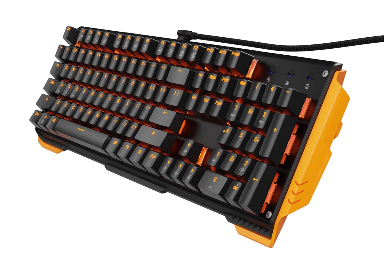 James Donkey 619S İngilizce Blue Switch Kablolu Mekanik Oyuncu