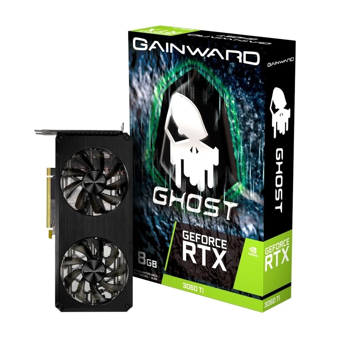 Gainward RTX 3060 TI Ghost NE6306T019P2-190AB 256 Bit GDDR6 8 GB