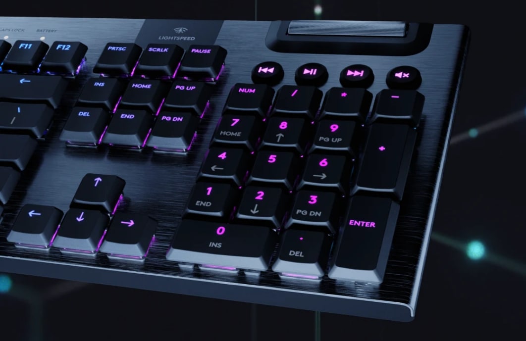 Logitech G915 TKL 920-009537 RGB Clicky Switch Kablolu/Kablosuz