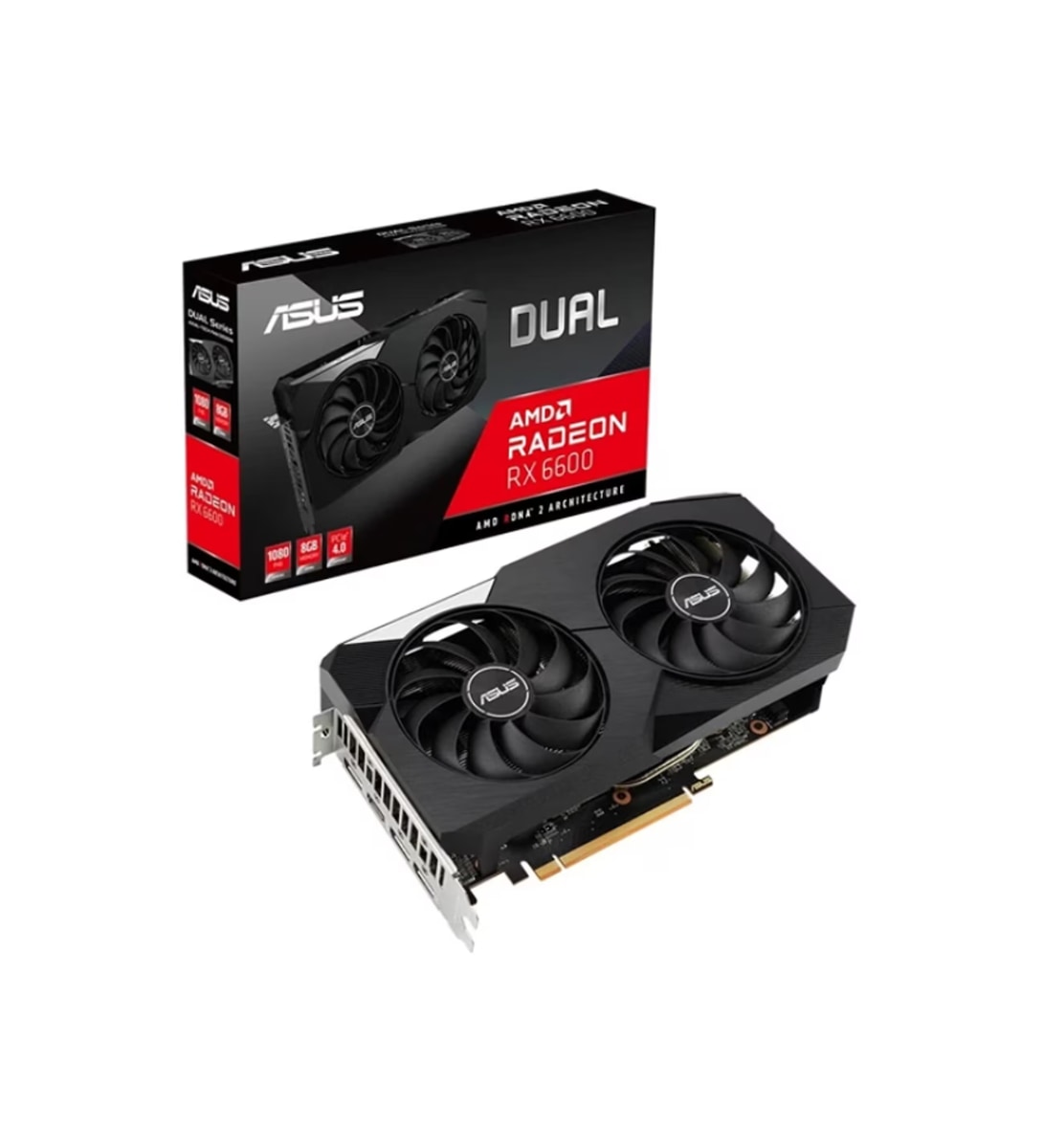 Asus RX 6600 DUAL-RX6600-8G 128 Bit GDDR6 8 GB Ekran Kartı