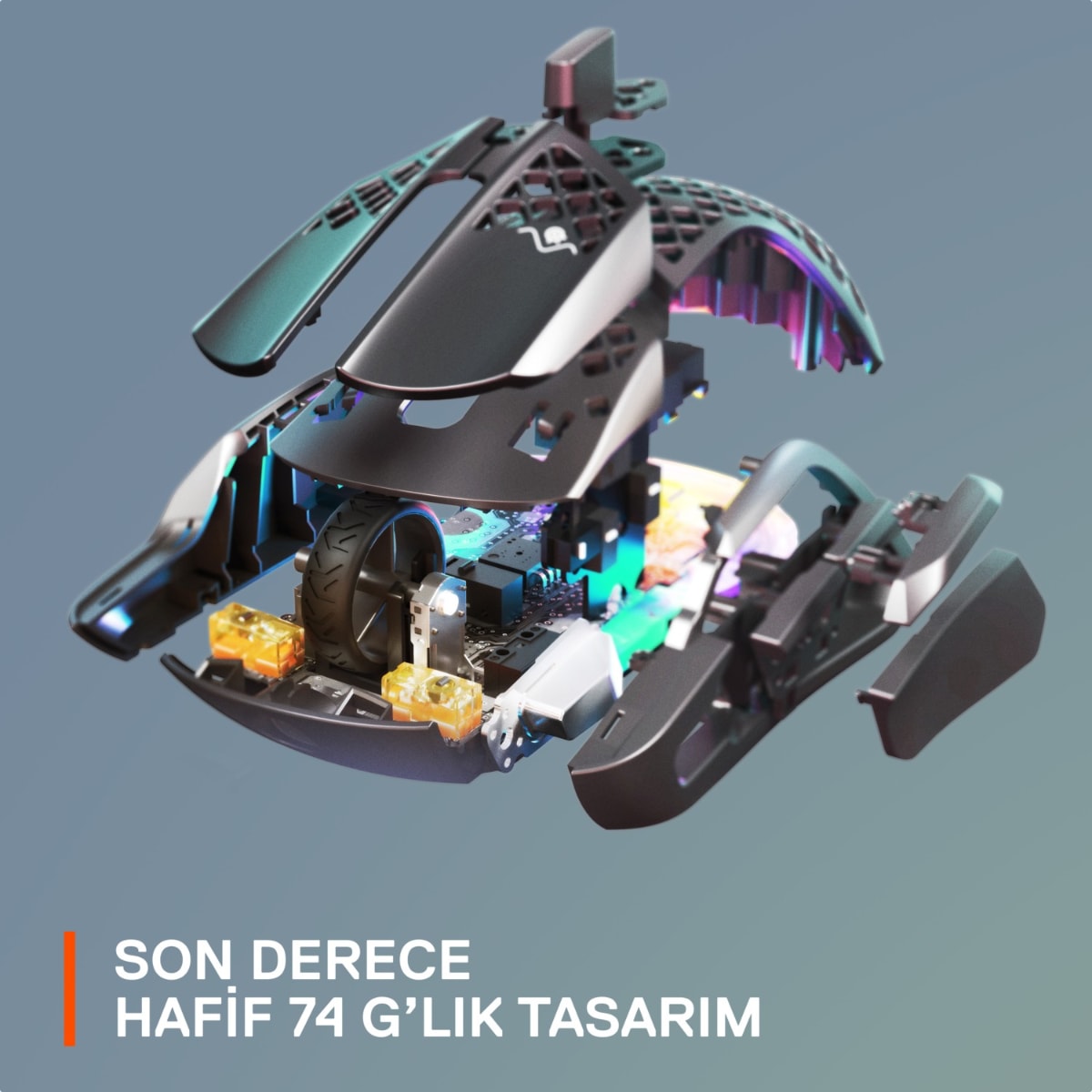 SteelSeries Aerox 5 Tasarımı