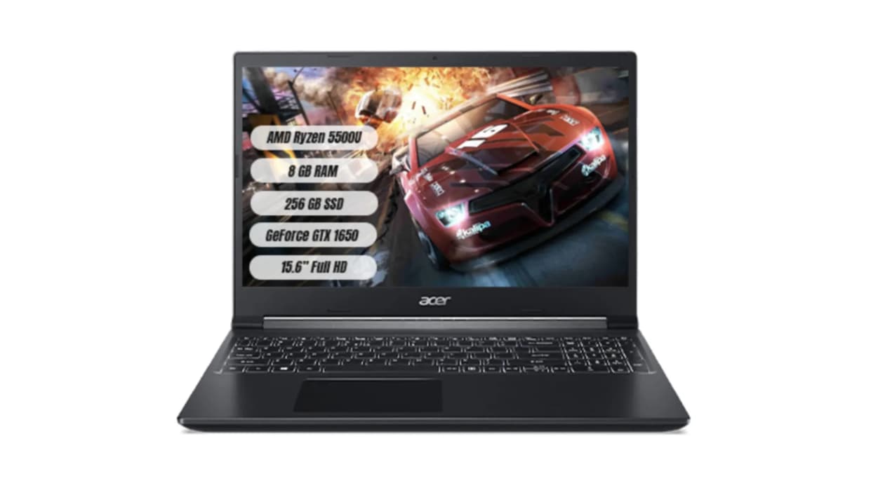 Acer Aspire 7 A715-42G NH.QBFEY.007 Ryzen 5 5500U 8 GB 256 GB SSD