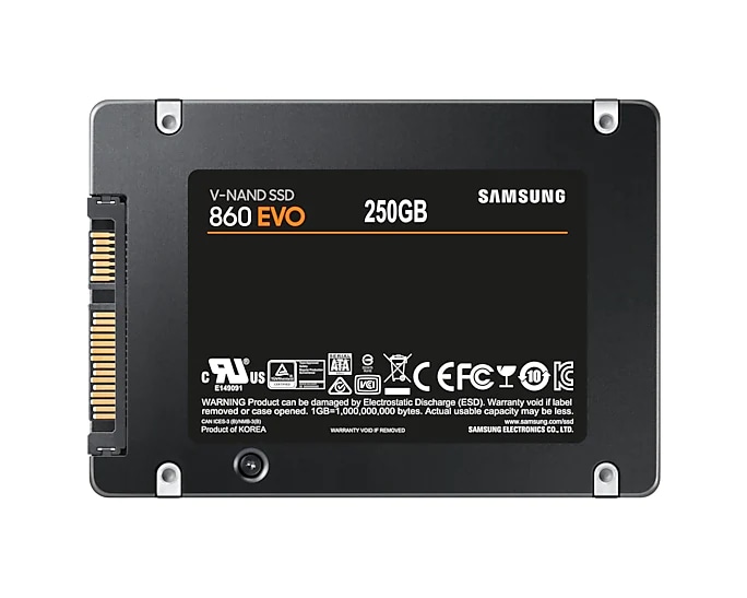Samsung 860 EVO MZ-76E250BW SATA 3.0 2.5" 250 GB SSD Fiyatları ...