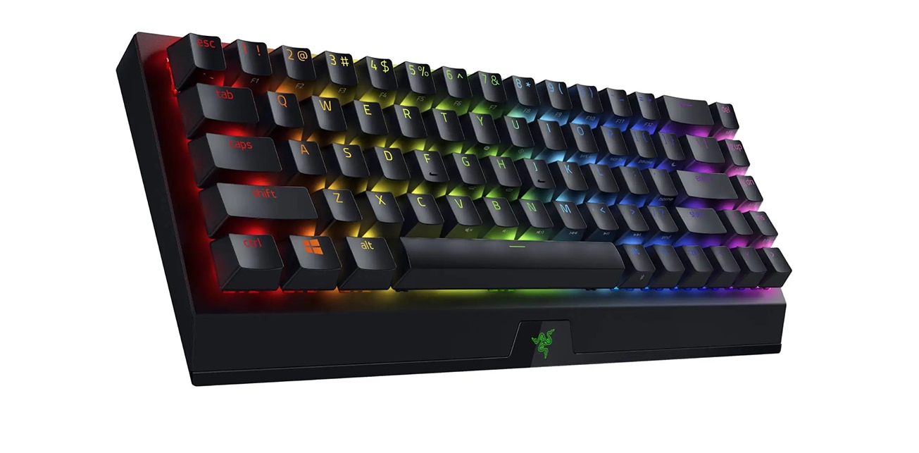 Tomotomo☆様用 Razer BLACKWIDOW MINI x 2 Razer BlackWidow V3 Mini Phantom Edition RGB %65 TKL Green Switch