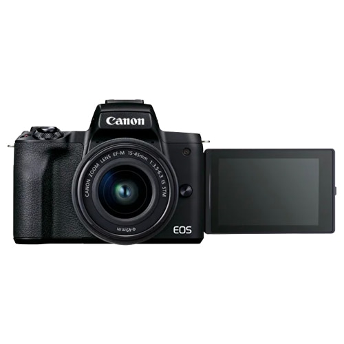 Canon eos M50 Canon EF-M 15-45mm 動作品 Canon EOS M50 + 15-45mm Lens Aynasız Fotoğraf Makinesi Fiyatları