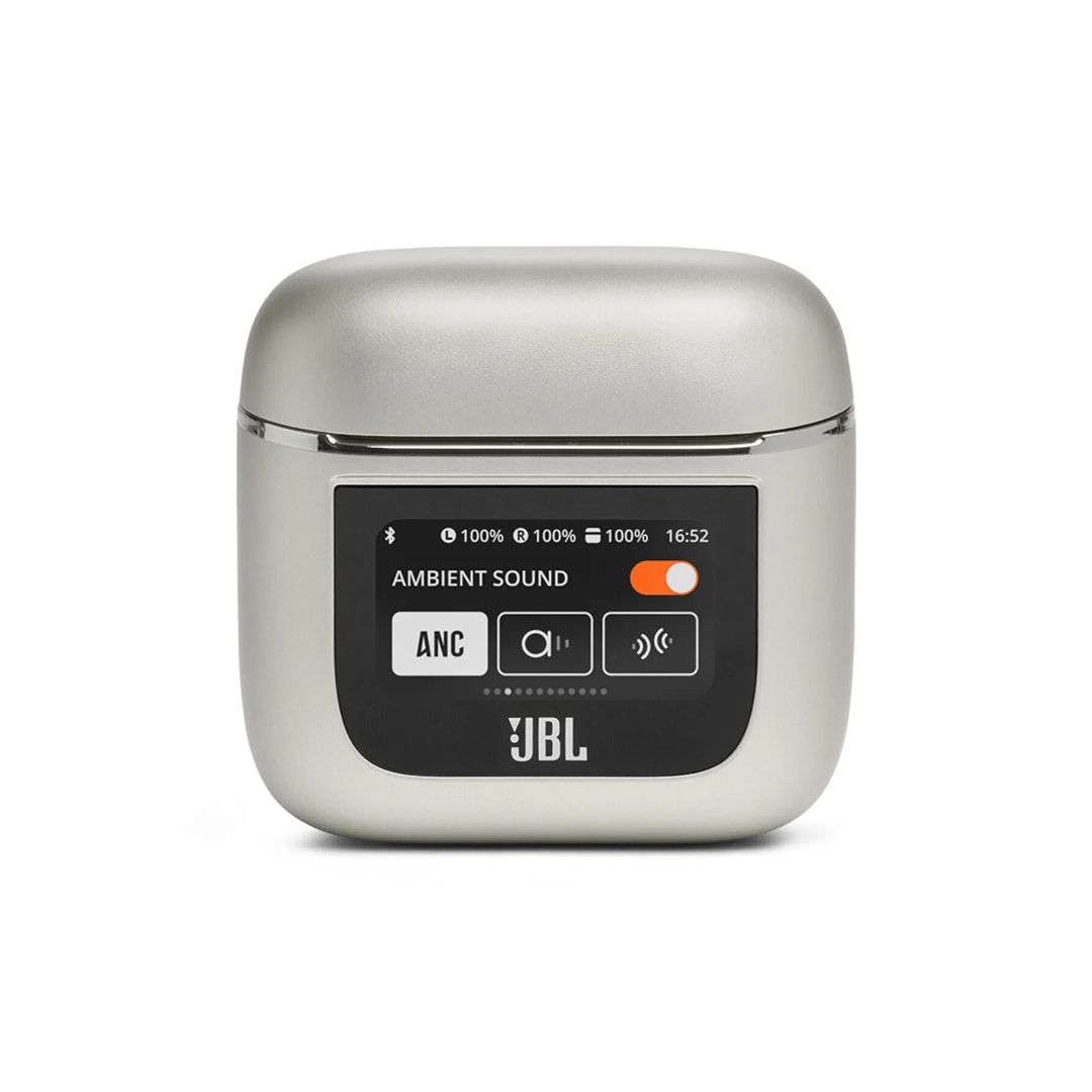 JBL TOUR PRO 2ワイヤレスイヤホン シルバー 完成度最強! JBL最上位TWS「TOUR PRO 2」。ケースにモニタ必要!? - AV