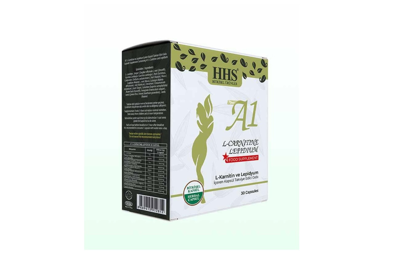HHS A+1 L-Carnitine Lepidium 30 Kapsül Fiyatları, Özellikleri ve Yorumları 