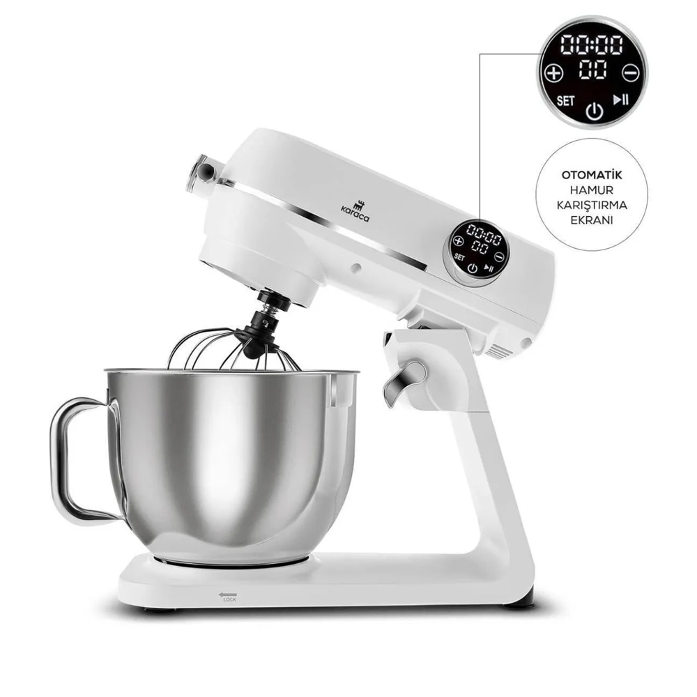 Karaca Multichef Artisan 7 lt 1800 W Döküm Stand Mikser Fiyatları