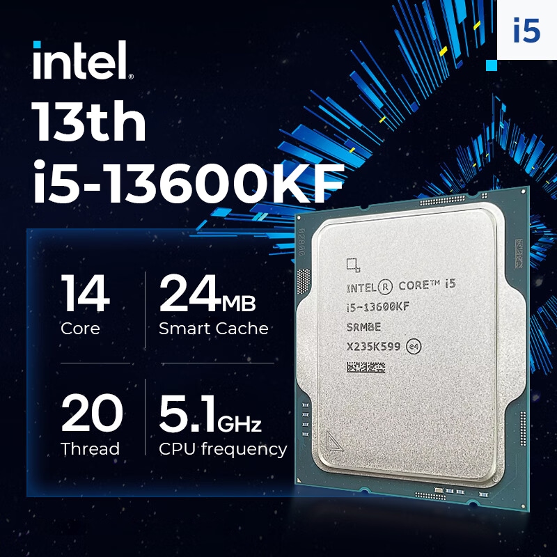 CPU Intel Core i5-13600KF 13th LGA1700 Intel Core i5-13600KF Specs
