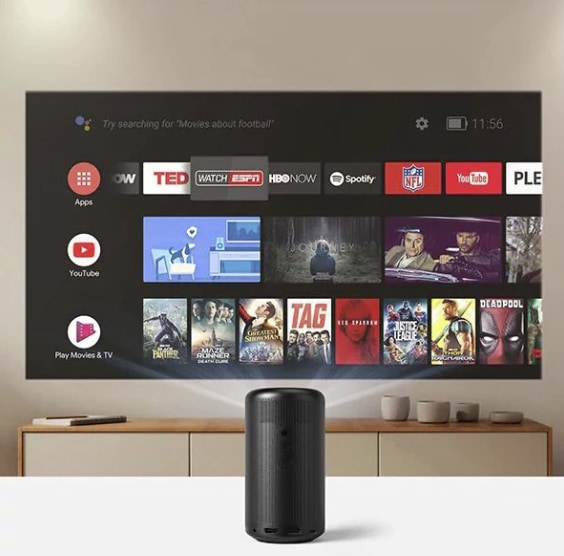 りAnker Nebula Capsule II Anker Nebula Capsule II 200 Lümen HD Wi-Fi Android Taşınabilir