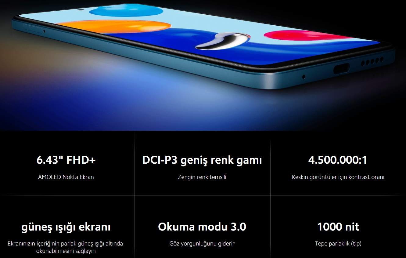 Xiaomi Redmi Note 11 128 GB 4 GB Fiyatları, Özellikleri ve
