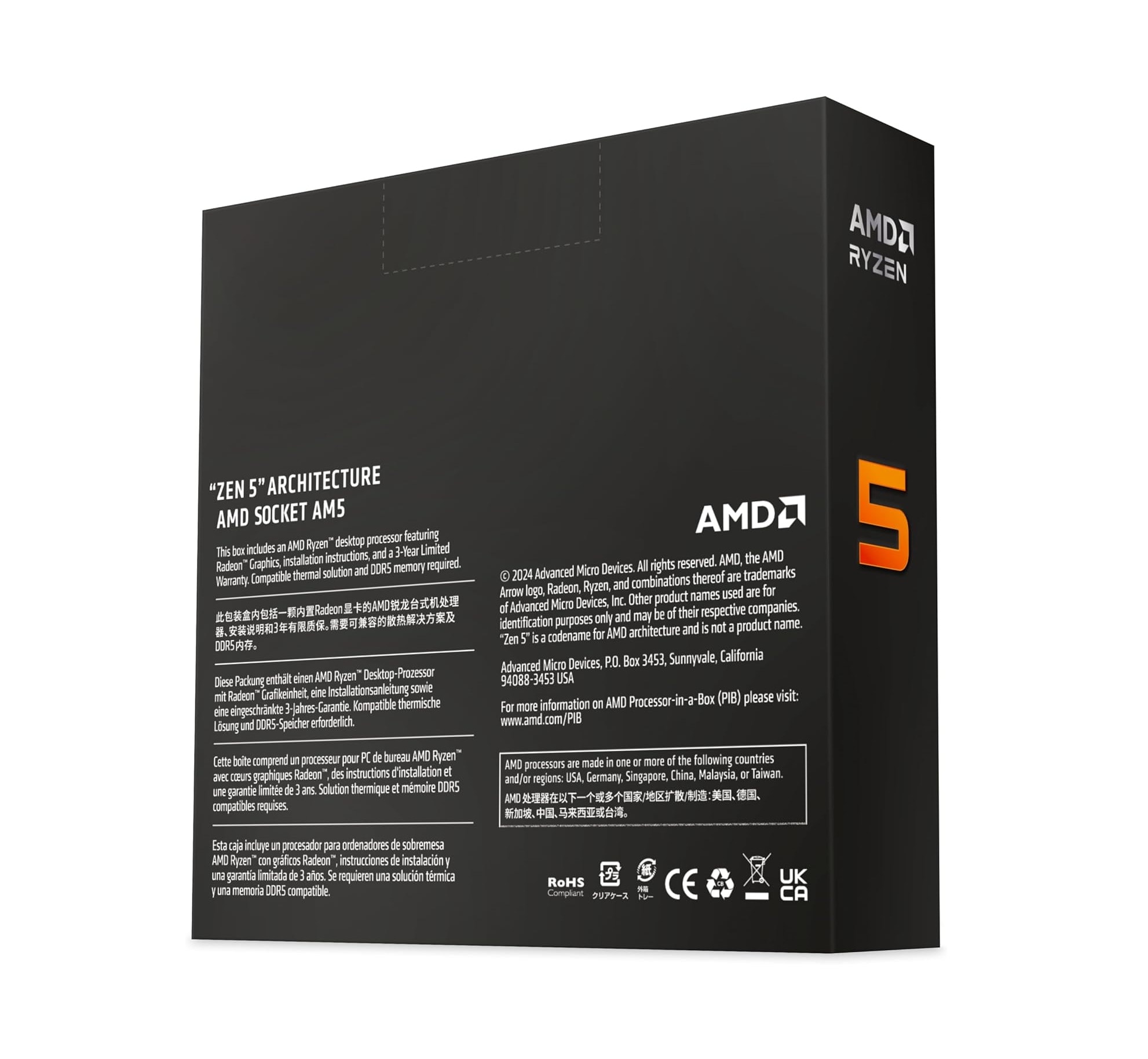 AMD Ryzen 5 9600X Altı Çekirdek 3.9 GHz İşlemci Fiyatları