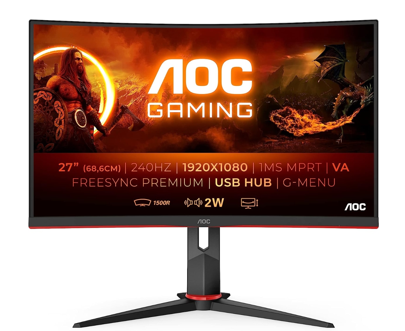 AOC C27G2ZU/BK 27