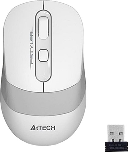 A4 Tech FG10 Beyaz Kablosuz Optik Mouse