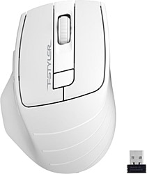 A4 Tech FG30 Beyaz Kablosuz Optik Mouse