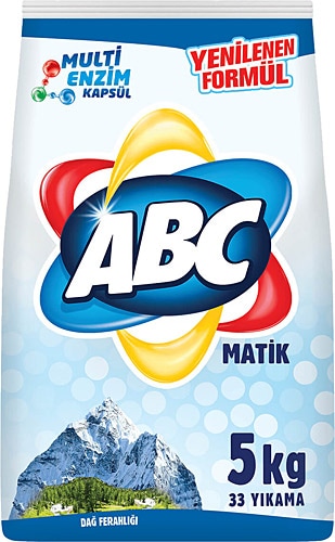 ABC Matik 5 kg Toz Çamaşır Deterjanı