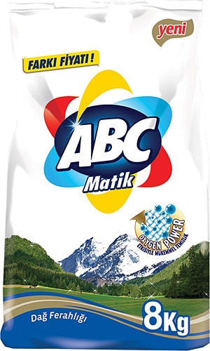 ABC Matik 8 kg Toz Çamaşır Deterjanı