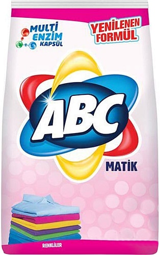 ABC Matik Renkli 10 kg 66 Yıkama Toz Çamaşır Deterjanı
