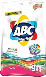 ABC Matik Color 9 kg Renkliler için Toz Çamaşır Deterjanı