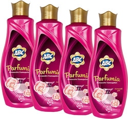 ABC Parfumia Romantik Gül Yumuşatıcı 60 Yıkama 1.44 lt 4'lü