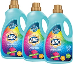 ABC Renklilere Özel 3 lt 50 Yıkama 3'lü Sıvı Deterjan