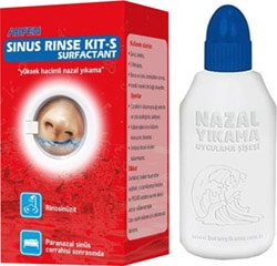 Abfen Sinus Rinse Kit-S Surfactant Burun Yıkama Kiti