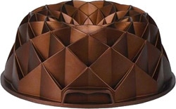 Acar Diamond Döküm 24x9 cm Bronz Kek Kalıbı