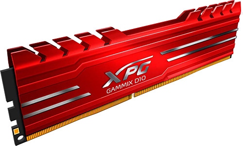 Adata Single XPG GAMMIX D10 RED 8 GB 3200 MHz DDR4 AX4U320038G16