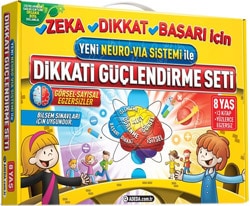 Adeda Yayıncılık Dikkati Güçlendirme Seti (8 Yaş) - Osman Abalı
