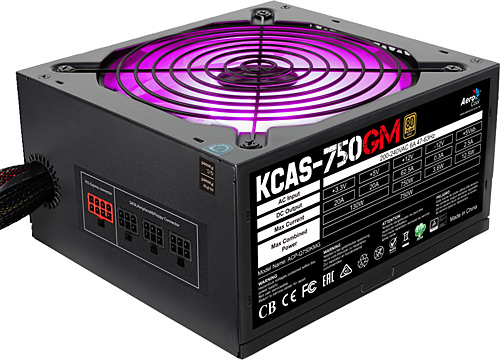 Aerocool AE-KCAS750RGB 750 W Power Supply