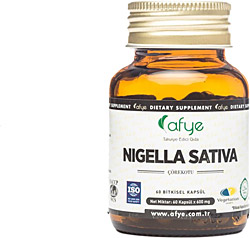 Afye Çörek Otu 600 mg 60 Kapsül