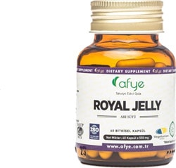 Afye Royal Jelly Arı Sütü Liyofilize 550 mg 60 Bitkisel Kapsül