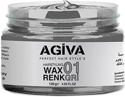 Agiva Renkli Color Wax 120 gr 01 Gri