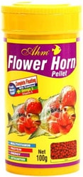 Ahm Flower Horn Pellet 250 ml Ciklet Balık Yemi