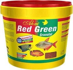 Ahm Red Green Granulat 10 lt Balık Yemi
