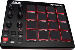 Akai MPD218 Professional Midi Pad Controller