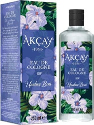 Akçay Unutma Beni Cam Şişe 250 ml Kolonya