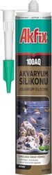 Akfix 100AQ 310 ml Şeffaf Akvaryum Silikonu
