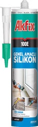 Akfix 100E Genel Amaçlı 280 ml Şeffaf Silikon