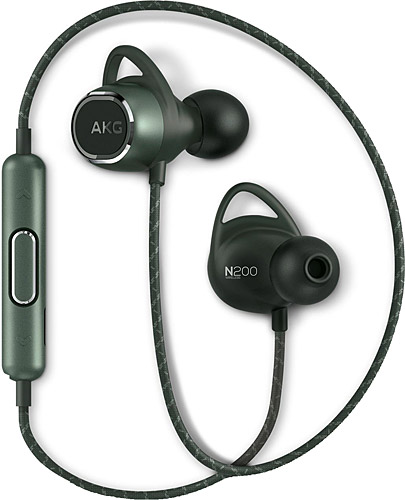 AKG N200 Kulak İçi Yeşil Bluetooth Kulaklık