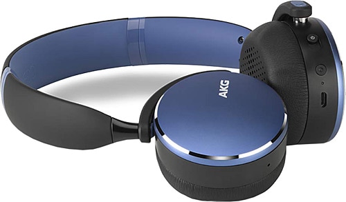 AKG Y500 Kulak Üstü Bluetooth Kulaklık Mavi