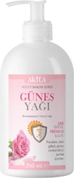 Akita Doğal 250 ml 2 Faktör Bronzlaştırıcı Yağ