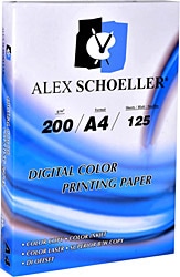 Alex Schoeller A4 200 gr 125 Yaprak Fotokopi Kağıdı