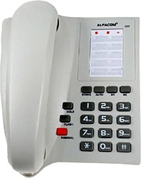 Alfacom 203 Kablolu Beyaz Masaüstü Telefon