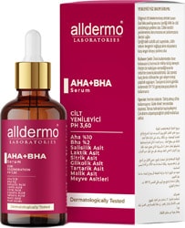 Alldermo Aha+Bha Cilt Yenileyici Serum 30 ml