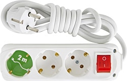Almera 9230202 Topraklı Anahtarlı 2 m 3'lü Priz