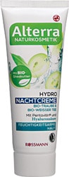 Alterra Su Bazlı Üzüm & Beyaz Çay İçerikli 50 ml Gece Kremi
