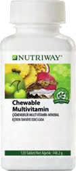 Nutriway Chewable Multivitamin 120 Tablet