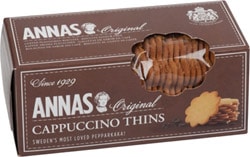 Annas Cappuccino Thins 150 gr Bisküvi