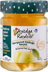 Antalya Reçelcisi 370 gr Rafine Şeker İlavesiz Bergamot Kabuğu Reçeli